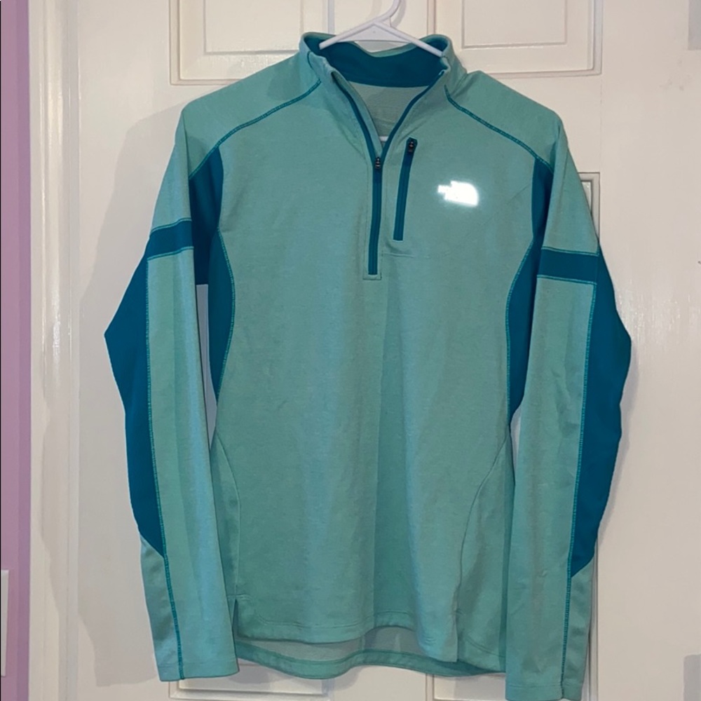 North Face thermal quarter zip